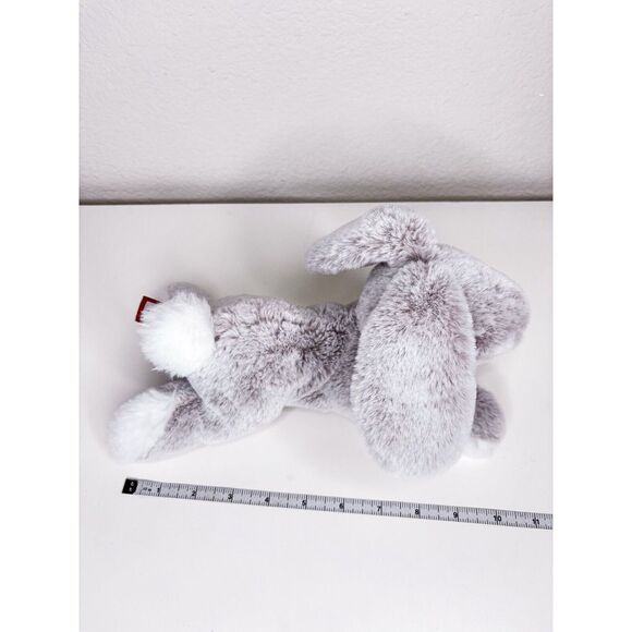 Douglas Cuddle Toys Bon Bon Floppy Bunny 10" Rabbit Plush Stuffed Gray Lovey - Picture 9 of 10